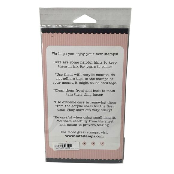 My Favorite Things Clear Stamps Set of 15 Peaceful Wildflowers Thinking Of You - Picture 4 of 5